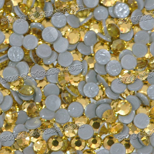 Wholesale Swarovski Rhinestones Flatback 2028 Light Topaz SS10