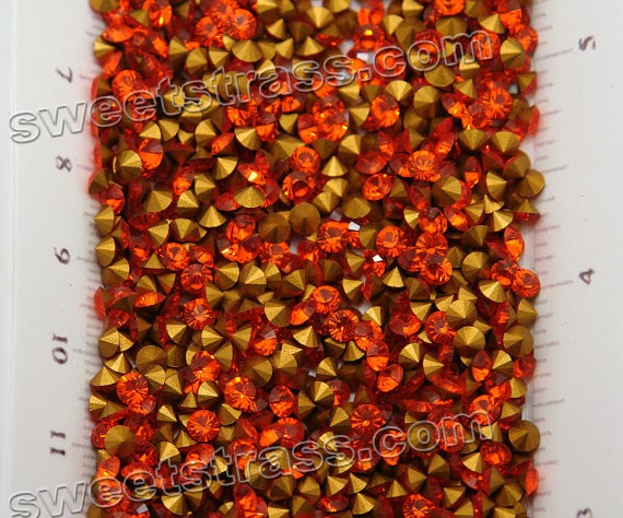 Swarovski Loose Crystals Wholesale Hyacinth Orange SS26