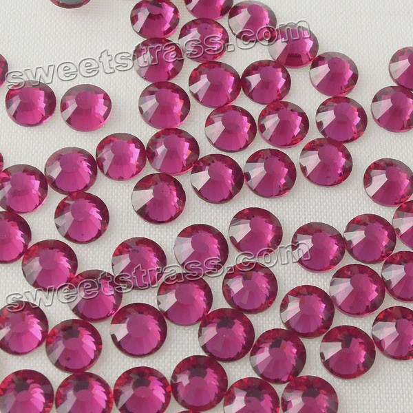 Wholesale Hotfix Rhinestones Flatback MC Fuchsia SS20