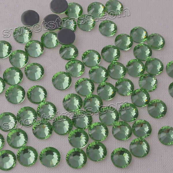 Hotfix Rhinestone Crystals Flatback M/C Stone Peridot SS20