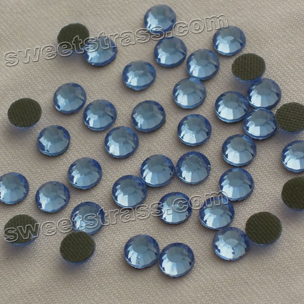 Lt.Sapphire Lead Free Rhinestones, Crystals Flatback