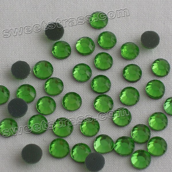 Peridot Lead Free Rhinestone, Crystal Flatbacks