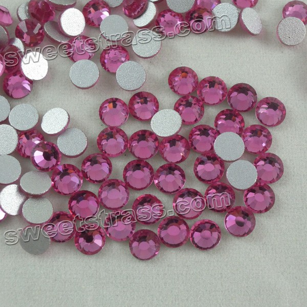 Nail Rhinestones Non Hotfix Crystals Rose