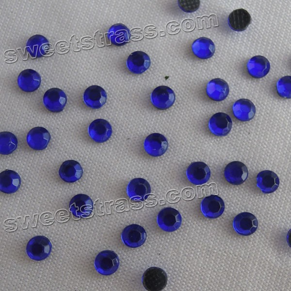 BULK Cobalt Blue DMC HOTFIX Rhinestones