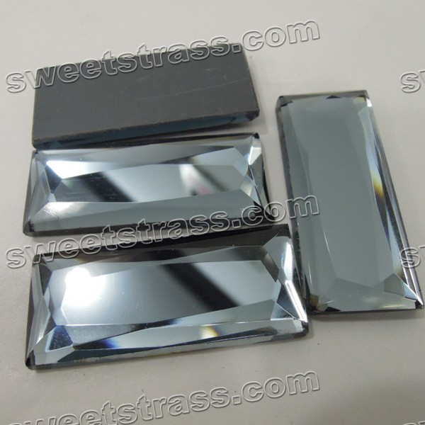 Fancy Flat Back Crystal Beads Wholesale- Rectangle