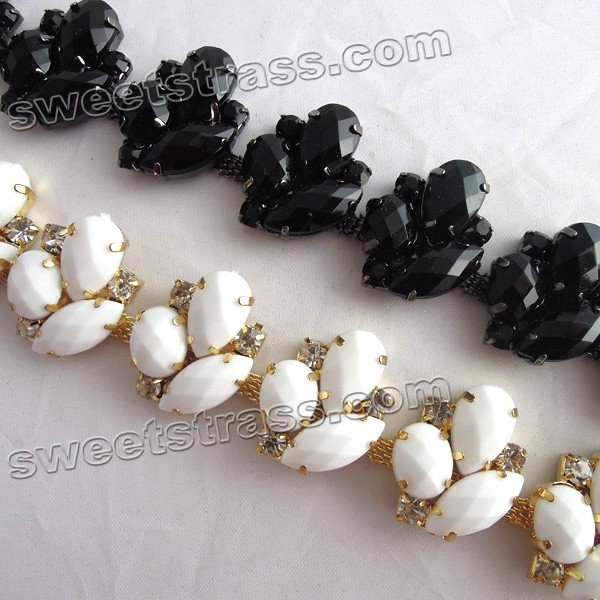 Fancy Crystal Rhinestone Cup Chain Suppliers