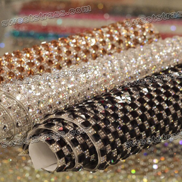 Wholesale Hotfix Adhesive Glass Rhinestone Sheets