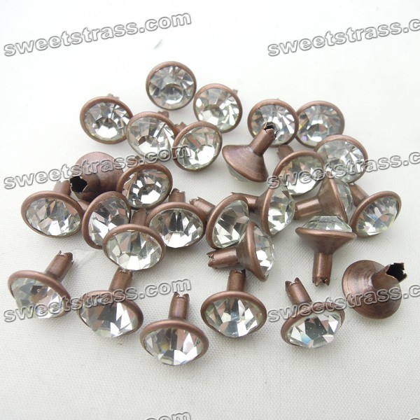 Rhinestone Crystal Rivet For Garment Bags Shose Leather