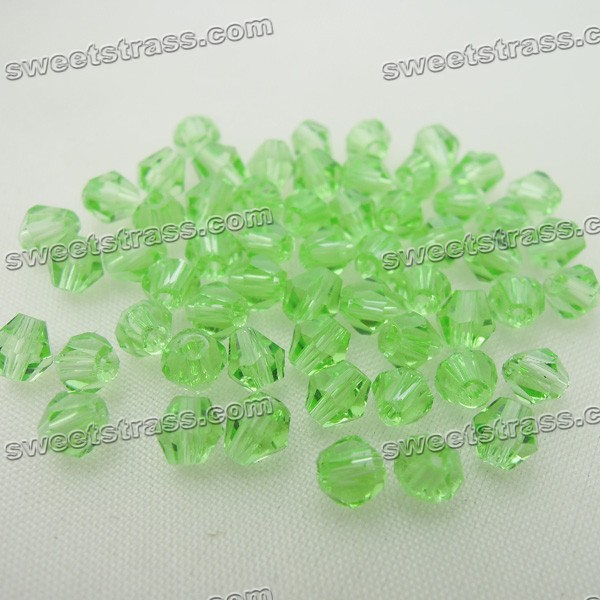 Fashion Biconical Beads For Jewelry Making - Peridot