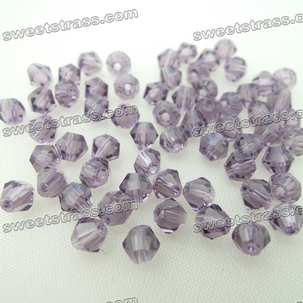 Wholesale Bicones Beads For Clothing - Tanzanite