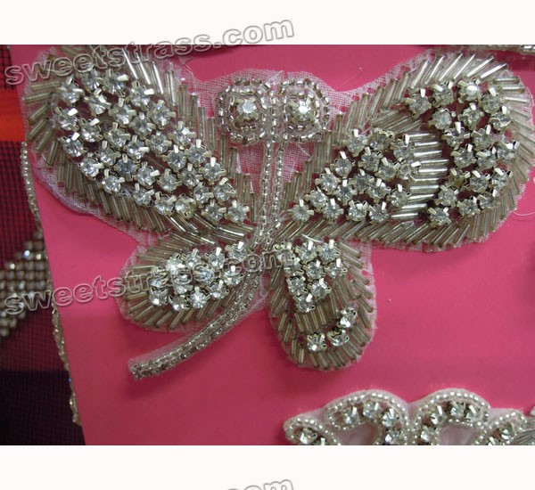 Crystal Embellishments Applique Strass