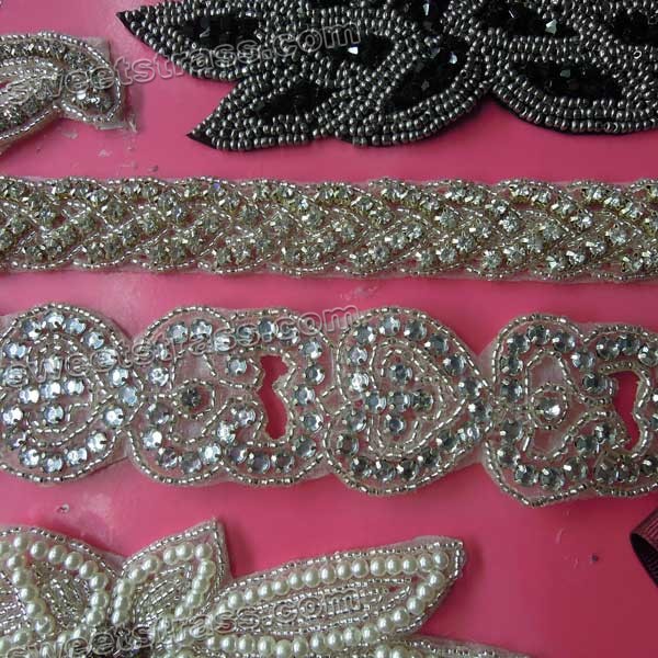 Crystal Rhinestone Embellishments For Wedding