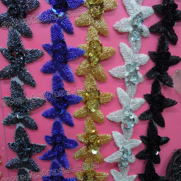 Custom Rhinestone Appliques Iron On Wholesale