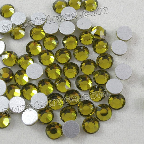 Non Hotfix Nail Rhinestone Crystals Olivine