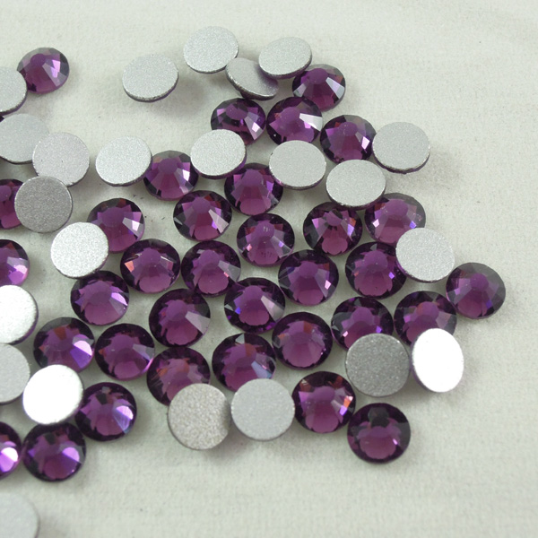 Wholesale Non Hotfix Flatback Crystals Rhinestone Amethyst