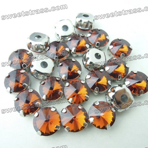 Wholesale Montee Glass Rivoli Rhinestone Jewels