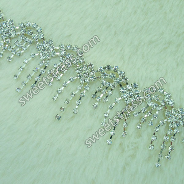 Wholesale Cup Chain Crystal Rhinestone Jewelry Trim