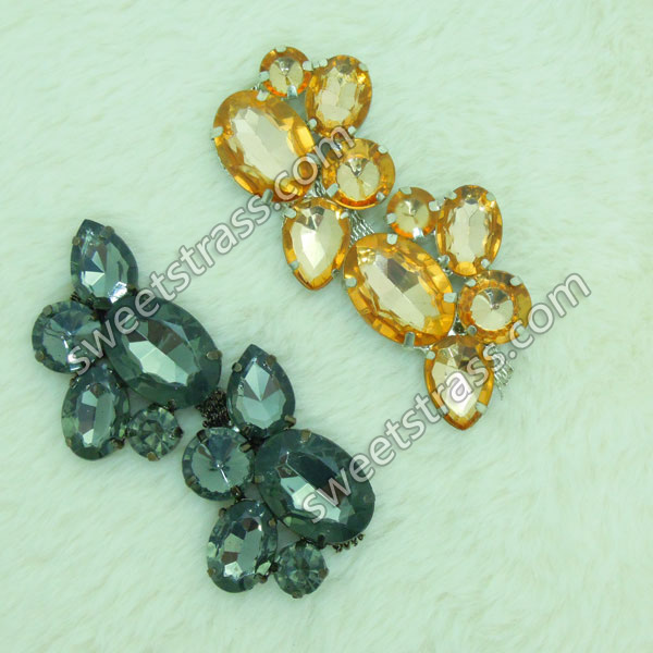 Faceted Crystal Stone Chain Trim Jewelry Wholesale