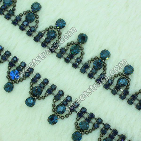 Excellent Quality Rhinestone Beaded Trim - China Rhinestone Chain