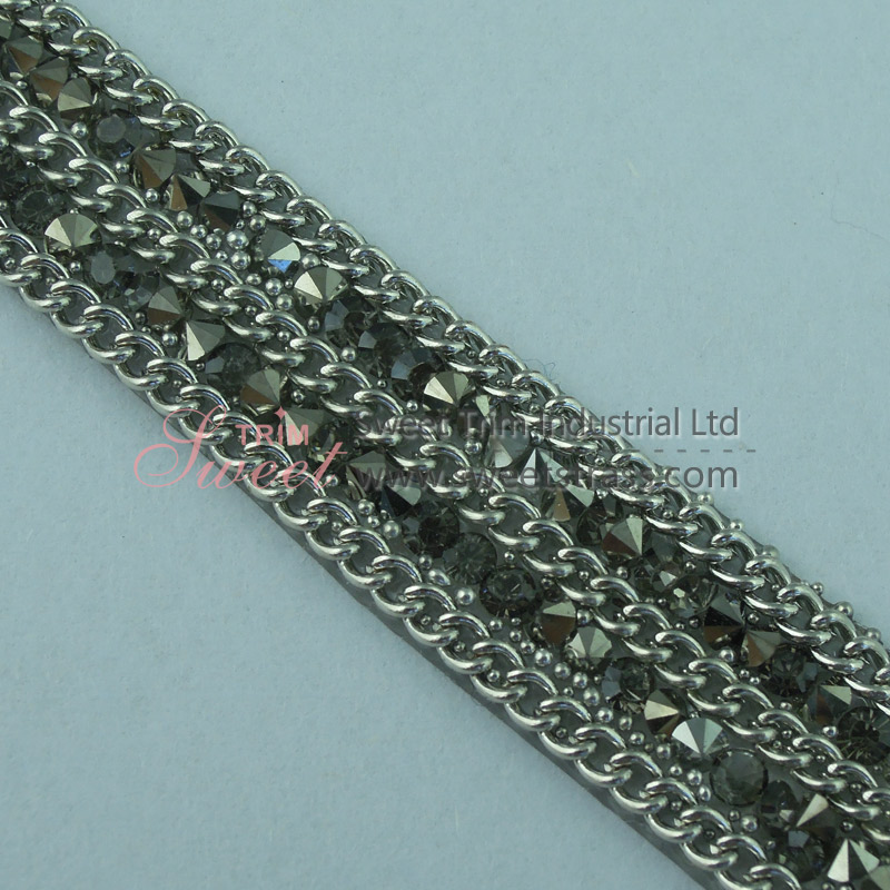 Hot Fix Crystal Rhinestone Chain Trimming Wholesale