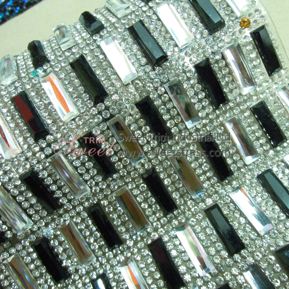 Iron On Strass Rhinestone Glass Crystal Strip And Sheet