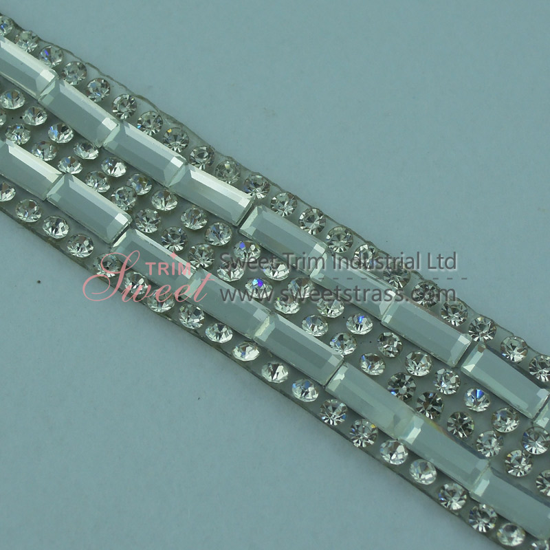 Wholesale Hot Fix Adhesive Rhinestone Strass Trim And Sheet