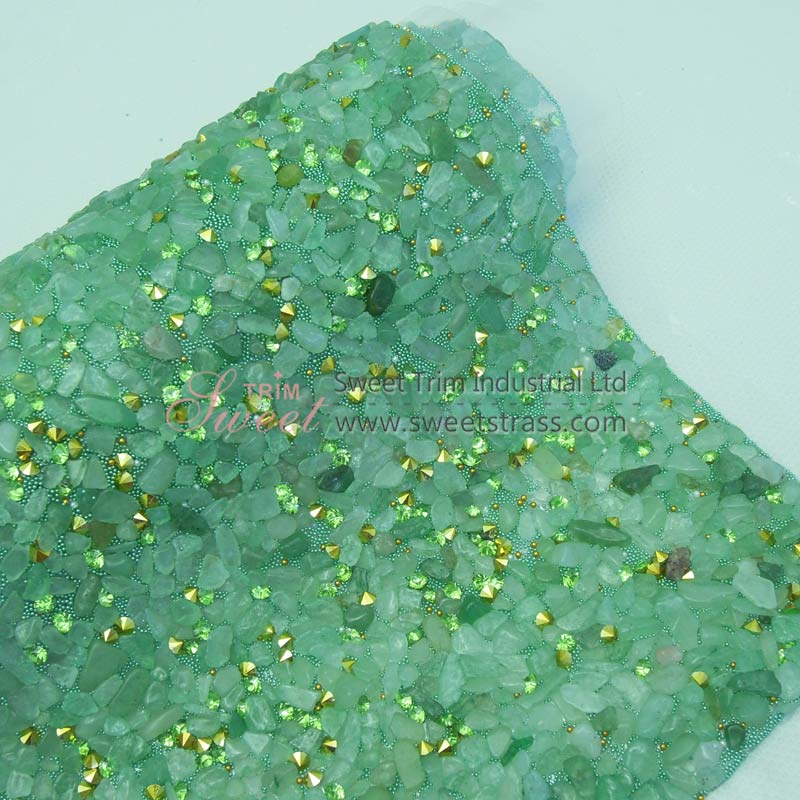 24*40 Strass Stone Hot Fix Sticky Sheet Wholesale