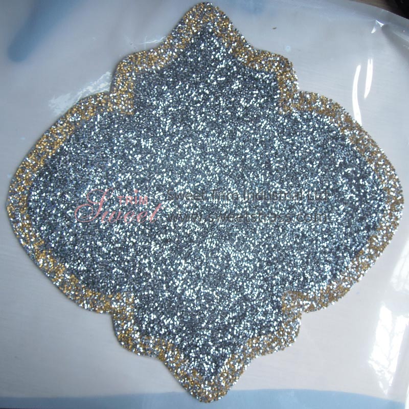 Resin Diamond Placemat, Hot Fix Diamond Mesh