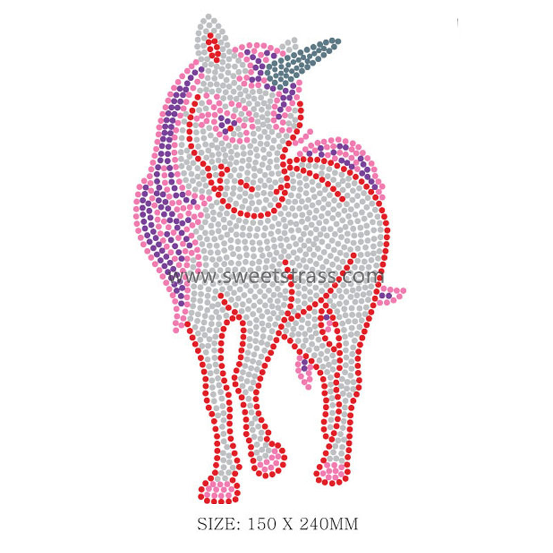 Animal Hotfix Motif Crystal Rhinestone Transfer