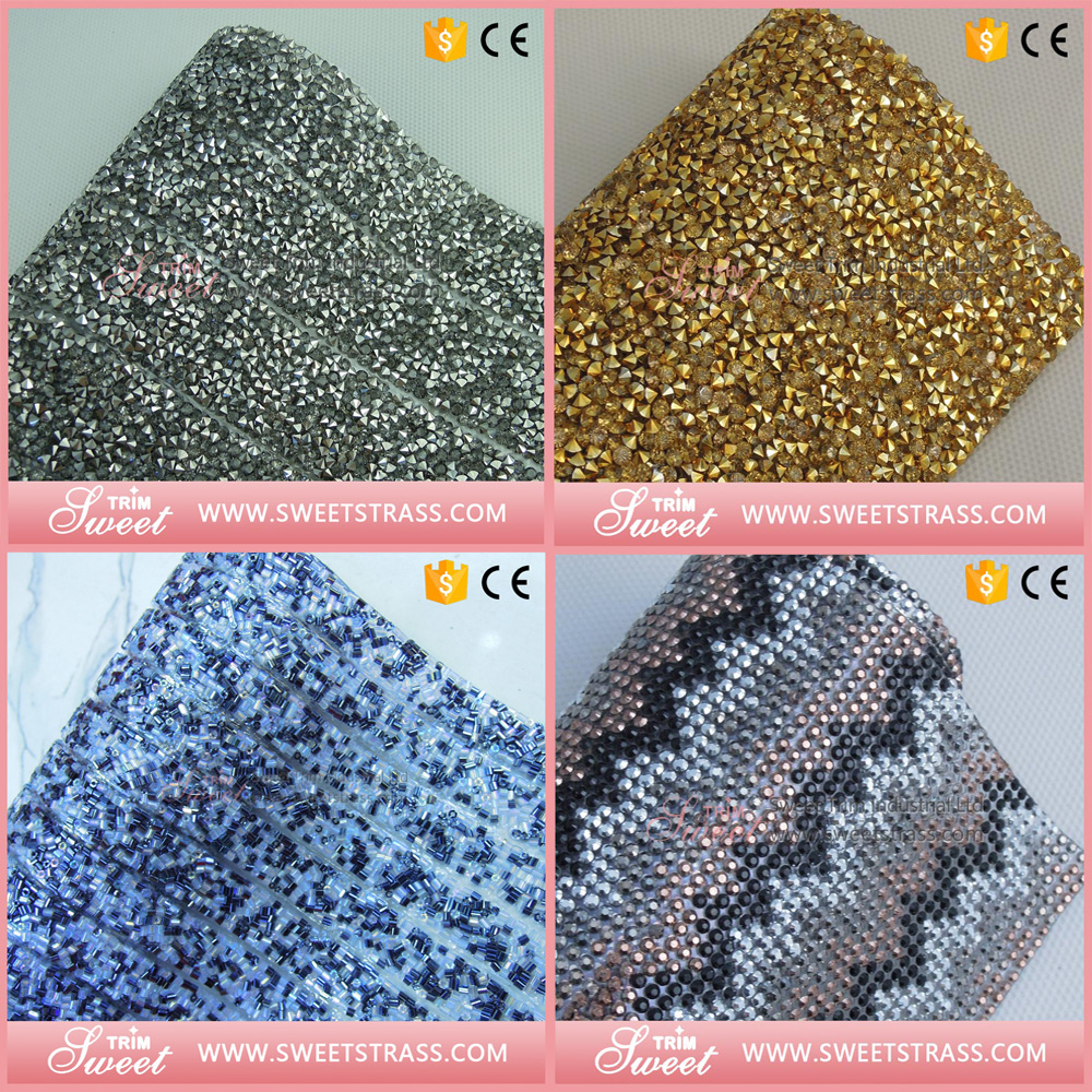 Hotfix resin stone adhesive strass rhinestone sheet for clothing bag shoes