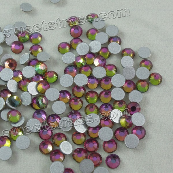 Non Hot Fix Flatback Strass Rhinestones Rainbow