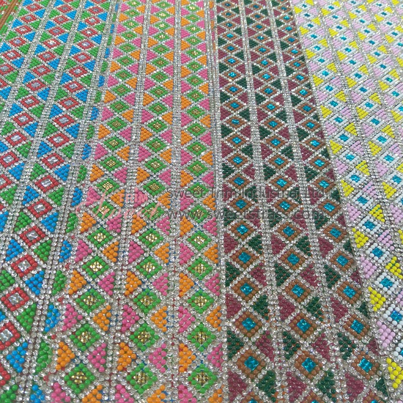 Resin Strass Sheet Hotfix Sticker Wholesale