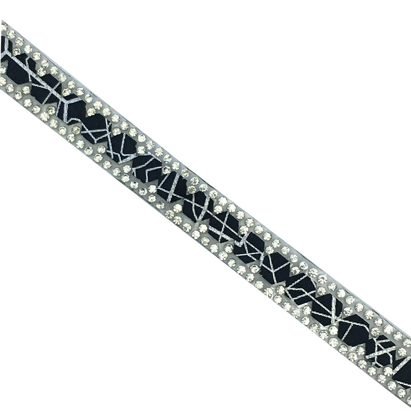 Crystal rhinestone strass Fashional trim Popular hot fix trim for shoes