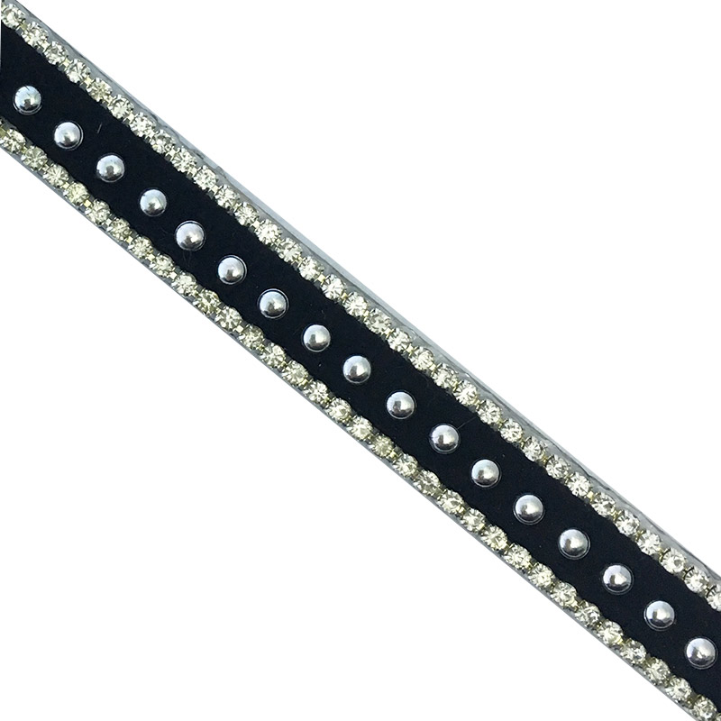 White crystal rhinestone pearl strass Fashionable trim Popular wholesell trim