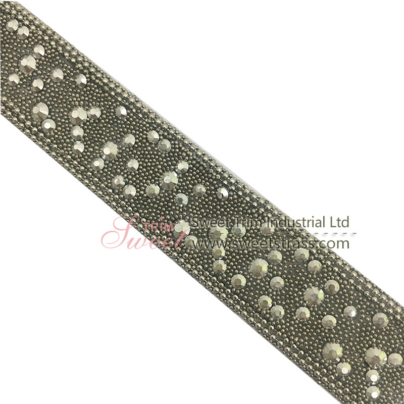 Hot fix rhinestone sheet rhinestone beads hot fix beads garment use hot fix sheet