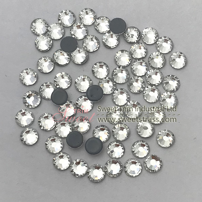 Wholesale Bulk Loose Rhinestones Flatback MC Hotfix Crystal