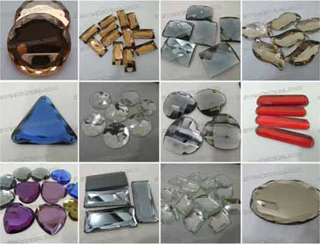 fancy flat back faceted shaped wholesale rhinestones