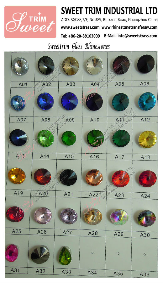 Silver Base Fancy Glass Rhinestone Tear Drop Strass Wholesale